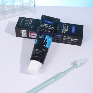Dentifrice blanchissant Private Label White Attraction avec <span class=keywords><strong>formule</strong></span> d'élimination des taches SWA pour une haleine fraîche, soins bucco-dentaires professionnels - Product Image 2