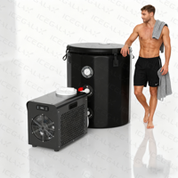 Refroidisseur de bain froid et baignoire 1/3 HP mini refroidisseur d'eau avec filtre télécommande APP refroidisseur de bain glac