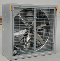 Ventilateur d'extraction galvanisé à chaud pour élevage porcin, ventilateur de refroidissement pour poulailler, ventilateur à pression négative pour serre, ventilateur de ventilation pour serre
