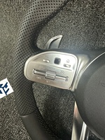 Volant personnalisé en cuir noir avec poignée à trous complets pour Mercedes Benz GLC E S CLS AMG