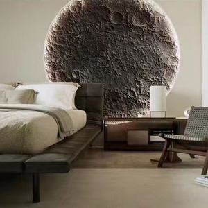 PU pierre lunaire léger pierre culturelle fond mur Simulation pierre POP cratère surface lunaire soulagement - Product Image 6