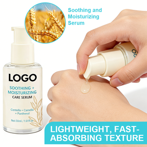 Suero Reparador Calmante de Marca Privada OEM/ODM, Alivio Instantáneo del Enrojecimiento, Reparación de la Barrera Cutánea, Esencia de Avena, Centella, Colágeno y Pantenol - Product Image 3