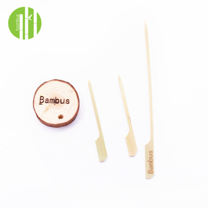 Bambus pastel cepillo barbacoa <span class=keywords><strong>Kebab</strong></span> venta manija de bambú de cóctel de bambú de comida recoge Teppo palos para Kabob - Product Image 2
