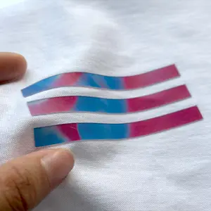 Silicone en caoutchouc TPU avec logo surélevé 3D pour vêtements Fer à repasser par transfert de chaleur sur des patchs de vêtements de sport personnalisés