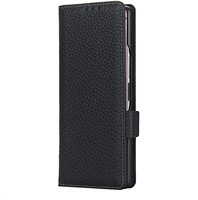 Pour Phantom V Fold cuir Flip portefeuille housse de téléphone avec fentes pour cartes béquille antichoc Protection couverture pour Tecno