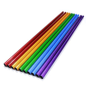 Conectores de Tubo de Fibra de Carbono Forjado OEM, Enrollados con Filamento, Ligeros, de Alta Resistencia, Colores Personalizados, Superficie de Sarga 3k, 3mm - Product Image 4