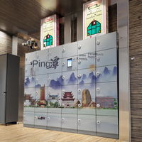 Casiers d'école prix d'usine armoire étanche en plastique ABS intérieur et extérieur étanche à l'humidité