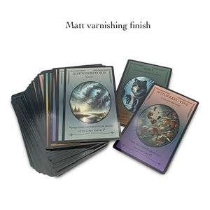 <span class=keywords><strong>Cartas</strong></span> <span class=keywords><strong>de</strong></span> Tarot con bordes dorados personalizados, baraja dorada Premium para adivinación <span class=keywords><strong>de</strong></span> La Fortuna - Product Image 2