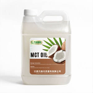 Aceite de Coco Fraccionado Puro Orgánico de Grado Alimenticio 1kg a Granel para Cuidado de la Piel y Aceite MCT Keto C8 C10 de Grado Alimenticio - Product Image 1