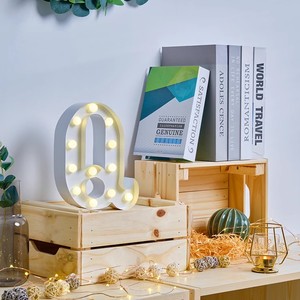 Letras Luminosas LED para Cumpleaños, Bodas, Bares y Hospitales, Uso en Exteriores, 'Love Mr Mrs', Instalación con Soporte - Product Image 3