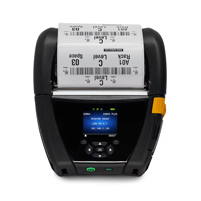 Original Zebra Fast Delivery ZQ630 Plus Thermal Printer 203dpi Wirelessly Connects Mobile Portable Direct Thermal Label Printer