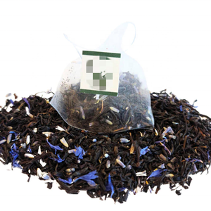Mezcla de té negro Kungfu con sabor a bergamota al por mayor Earl Grey Blue Black Tea con aciano - Product Image 5
