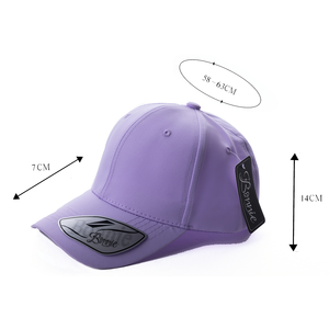 Cappellino da baseball Bonnie con visiera curva, 6 pannelli, regolabile, unisex, tinta unita, 100% poliestere twill, cappello casual per adulti - Product Image 1