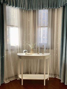 <span class=keywords><strong>Mesa</strong></span> de Entrada de Lujo y Elegante en Forma de <span class=keywords><strong>Media</strong></span> <span class=keywords><strong>Luna</strong></span>, con Muebles de Hotel Exquisitos, para el Pasillo o Vestíbulo - Product Image 2
