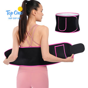 Top One Custom Silver Ion Sport Slim Sweat Belly Waist Trainer Best Weight Loss Tummy Belt for Stomach <b>Power</b> - Product Image 2