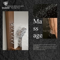 Ensemble de douche mural multifonctionnel de luxe en laiton avec fonction massage SPA pour hôtels et appartements