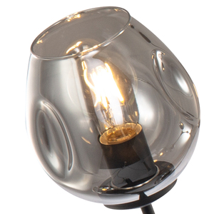 Vente <span class=keywords><strong>en</strong></span> gros populaire lustre lampe fumée soufflé <span class=keywords><strong>verre</strong></span> boule abat-jour <span class=keywords><strong>suspension</strong></span> pour salle à manger - Product Image 5