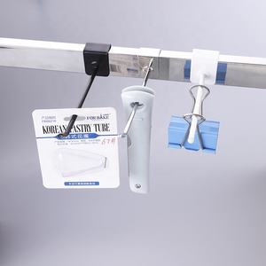 Ganchos de alambre individuales Estante de exhibición de hierro Estante de tubo cuadrado de metal para tienda minorista Supermercado Fácil para colgar Exhibición de artículos - Product Image 2