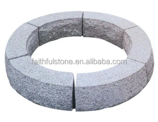 Kerb-piedra Natural de granito para exteriores, piedra de jardín, rizador personalizado para camino de entrada, venta al por mayor