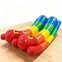 JUNAO Ensemble de jeu gonflable en PVC pour activités de team building, canapé, équipement de jeu pour enfants de maternelle, activités de groupe en extérieur et en intérieur, château facile à monter