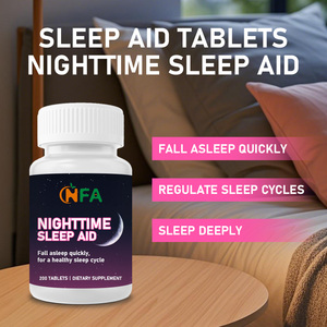Complément alimentaire NFA OEM pour le sommeil, comprimés pour calmer l'esprit et le corps, favoriser un cycle de sommeil naturel, se réveiller rafraîchi, pour une utilisation nocturne - Product Image 2