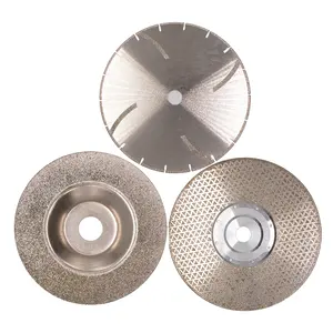 Customized Electroplated Diamond Circular Saw Blade Multi Use Metal for marble granite ceramic