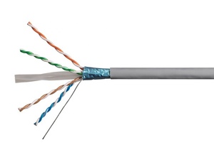 สายสื่อสารกลางแจ้งทำจาก <span class=keywords><strong>CAT6</strong></span> FTP สายเคเบิลเครือข่ายแลนอีเทอร์เน็ตทองแดง - Product Image 3