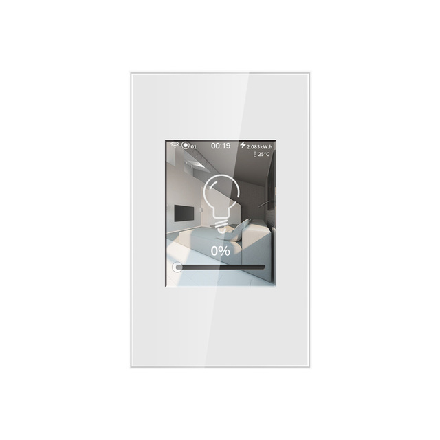 Lanbon L8 Wifi Mesh Touch Dimmer Switch US Standard 220V Dimmer Smart Switch with Remote Timer Compatible Google& apple Homekit