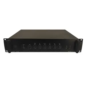 8 Zone Network Audio TCP IP Amplifier For School PA System