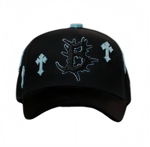 Cappelli Personalizzati G5, Berretti Sportivi a 5 Pannelli in Suede con Ricamo, Cappelli da Baseball Barbas, Modello Magician Fast - Product Image 2