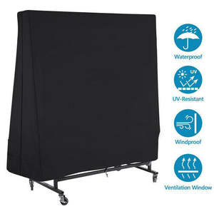 Funda para mesa de ping pong, 36x85x160cm, tela Oxford 210D, impermeable, uso en interiores y exteriores - Product Image 3