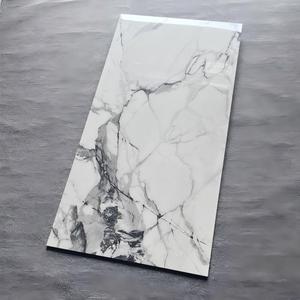 Baldosa de Porcelana con Aspecto de Mármol Blanco Italiano de Primera Calidad, 600x1200mm, Alto Brillo, 9mm de Grosor, Antibacteriana, Garantía de 5 Años para Pared y Suelo - Product Image 2