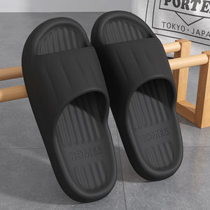 Men's EVA Slippers Thick Sole Non-Slip Indoor Outdoor Summer Flip Flops Open Toe Anti Odor Bathroom Shoes - Product Image 2