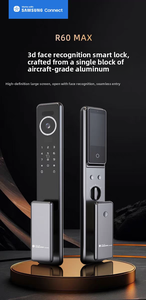 Cerradura Inteligente R60Max para Hogar Inteligente, con Reconocimiento Facial, Videoportero, Visor Digital de Puerta, Cerradura de Huella Dactilar, Aleación de Zinc (Para el Hogar) - Product Image 5