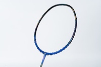 Raquette LINGMEI X90 entièrement en carbone graphite, raquette de badminton professionnelle haut de gamme, raquettes bleues