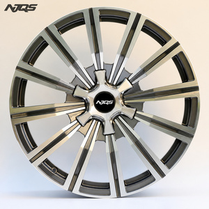 Jantes en alliage d'aluminium forgées NJQS 5x150 6x139.7 personnalisées pour voitures particulières et camions tout-terrain, compatibles Lexus 570, 18, 19, 20, 21, 22 pouces, 5x112 - Product Image 3