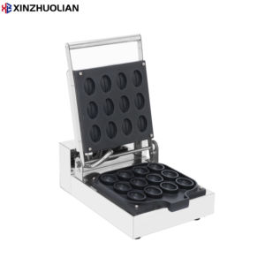 Macchina per <span class=keywords><strong>Waffle</strong></span> Elettrica Commerciale Completamente Automatica in Acciaio Inox Mini Forma di Chicco di Caffè Alta Produttività Rivestimento Antiaderente - Product Image 6
