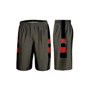 cheap quality sublimated lightweight mesh basketball shorts with pockets