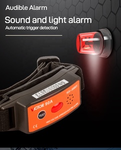 Detector de Voltaje de Brazo VICTOR 90A, Alarma Eléctrica sin Contacto, Protección de Seguridad, Indicador de Alarma de Alto Voltaje - Product Image 4