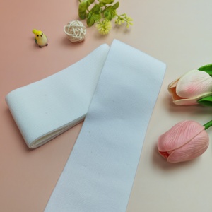 Colorful 64mm Elastic <b>Binding</b> Band Down Waistband Bias <b>Tape</b> Elastic for Garment Webbing Wide Belt for Pants Jacquard Logo <b>Tape</b> - Product Image 2