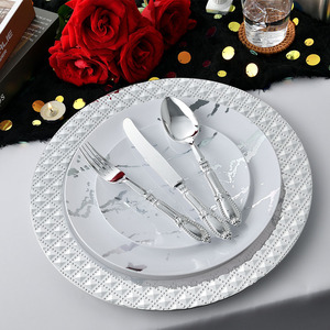 تصنيع أطباق المعكرونة البلاستيكية الفاخرة لحفلات الزفاف - Product Image 6