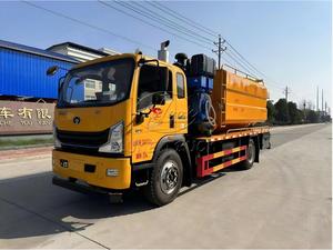 SINOTRUK M3 4x2 Camión cisterna de miel 3900/4200 mm de distancia entre ejes Weichai 220HP Tanques de agua laterales 12-15 CBM Opción de accionamiento con bomba de vacío dual Exportación - Product Image 4