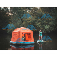 Tente flottante gonflable pour Camping en plein air, tente aquatique gonflable pour hôtel de ville, location Offre Spéciale