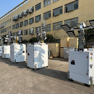 TPE-C4K Mobile Light <b>Tower</b> 4x350W LED 9m Hydraulic Mast Engine for Mining TPE-C4K TPE-C4K <b>Powered</b> by a Reliable Engine It - Product Image 2
