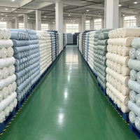 Tissu en microfibre 100% polyester anti-boulochage, 75D, doux, teint, largeur 98 pouces, pour rideaux, taies d'oreiller, matelas et usage domestique