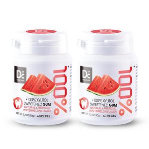 <span class=keywords><strong>Chewing</strong></span>-<span class=keywords><strong>gum</strong></span> <span class=keywords><strong>sans</strong></span> aspartame DC24 DAILY CARE au xylitol, <span class=keywords><strong>sans</strong></span> <span class=keywords><strong>sucre</strong></span>, saveur pastèque, <span class=keywords><strong>sans</strong></span> gluten, végétalien - Product Image 1