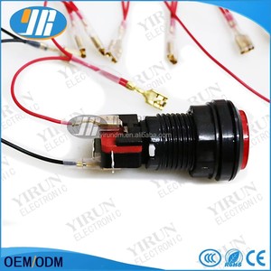 Connecteur rapide à fourche de 6,3 mm pour borne de jeu d'<span class=keywords><strong>arcade</strong></span>, terminal de câblage pour bouton LED - Product Image 6
