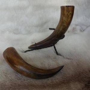 เขาแกะแกะสลักคุณภาพสูงพร้อมขาตั้ง ขอบทองเหลือง ทำจากเขาแท้ ผลิตภัณฑ์ลดราคา เป็นมิตรกับสิ่งแวดล้อม - Product Image 6