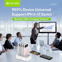 BAVIN Powerbank PC1202 10000 mAh Grote Capaciteit 22.5W Snelladen Powerbank Set met Oplader