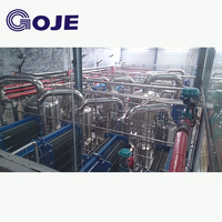 Système d'évaporation multi-effets concentré de qualité alimentaire Évaporateur à plaques multi-effets pour jus de canne à sucre